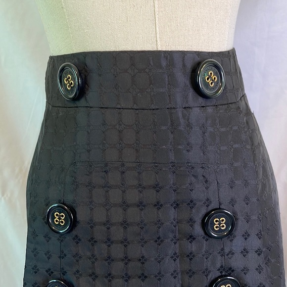 BCBG Military Skirt with Buttons - Picture 9 of 9